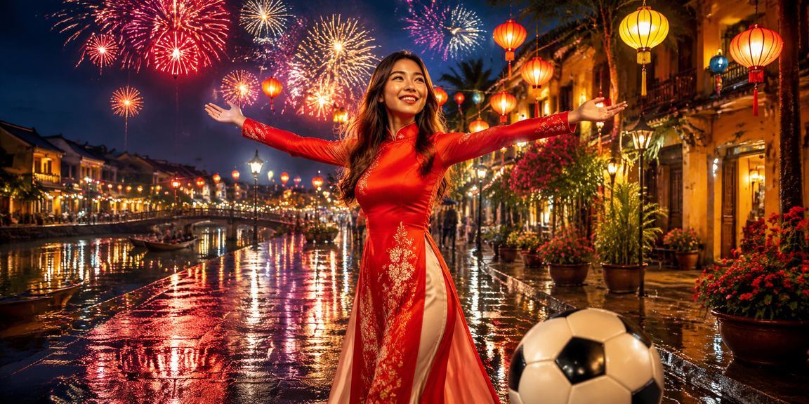 Người hâm mộ bóng đá Hội An theo dõi trận đấu và đặt kèo trực tuyến qua điện thoại