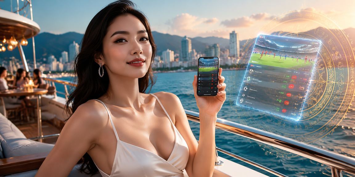 Người dùng trải nghiệm casino trên điện thoại di động tại bãi biển Nha Trang